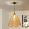 Brilagi - LED luster na sajli CERIA BOHO 1xE27/40W/230V Ø 50 cm smeđi