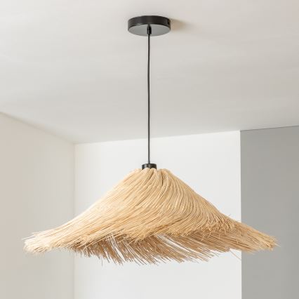 Brilagi - LED luster na sajli CERIA BOHO 1xE27/40W/230V Ø 70 cm ratan