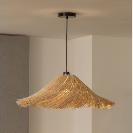 Brilagi - LED luster na sajli CERIA BOHO 1xE27/40W/230V Ø 70 cm ratan