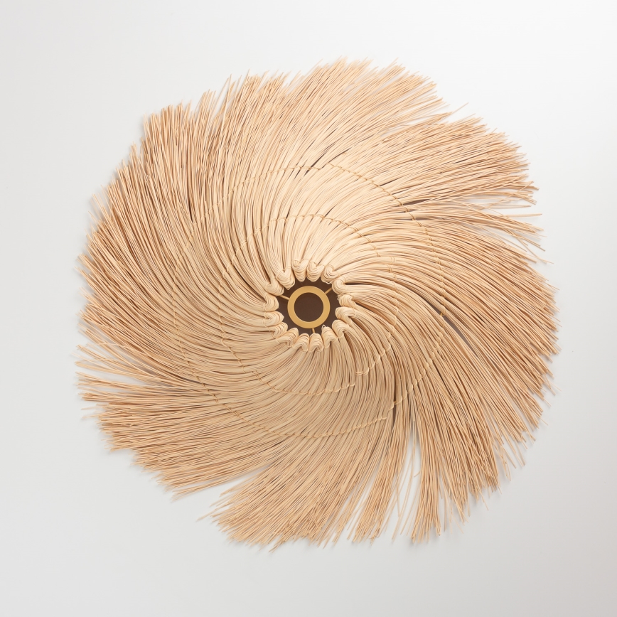 Brilagi - LED luster na sajli CERIA BOHO 1xE27/40W/230V Ø 70 cm ratan