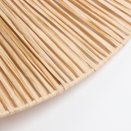 Brilagi - LED luster na sajli CERIA BOHO 1xE27/40W/230V Ø 80 cm od rafije