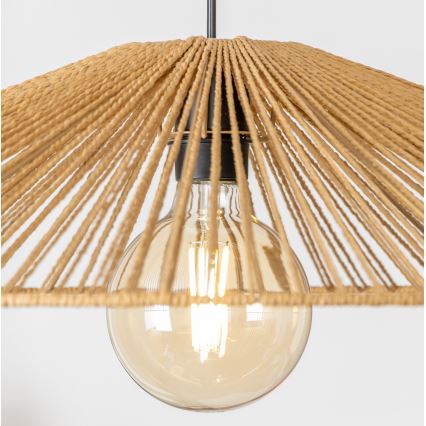 Brilagi - LED luster na sajli CERIA BOHO 1xE27/40W/230V Ø 90 cm smeđa