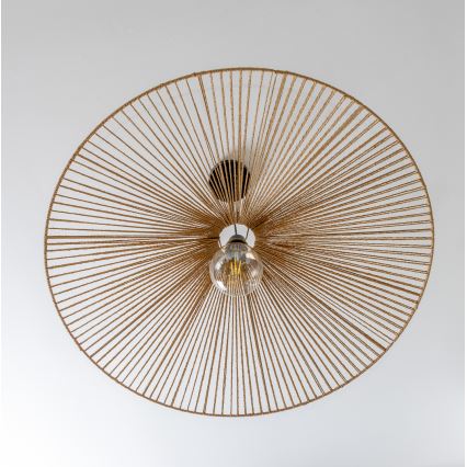 Brilagi - LED luster na sajli CERIA BOHO 1xE27/40W/230V Ø 90 cm smeđa