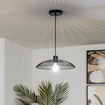 Brilagi - LED luster na sajli CERIA WIRE 1xE27/40W/230V pr. 26 cm crna