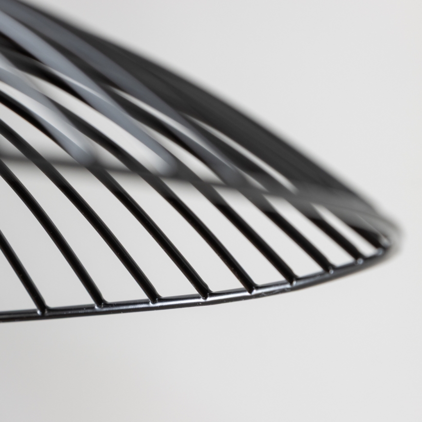 Brilagi - LED luster na sajli CERIA WIRE 1xE27/40W/230V pr. 26 cm crna