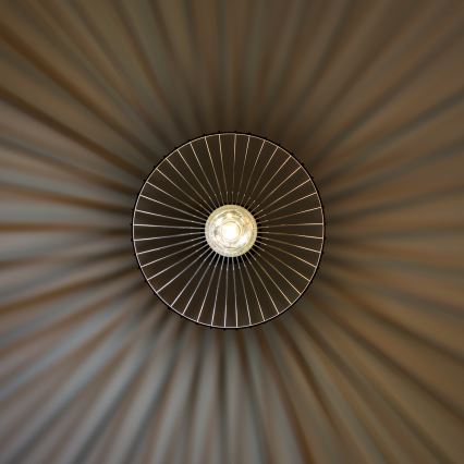 Brilagi - LED luster na sajli CERIA WIRE 1xE27/40W/230V promjer 30 cm crni