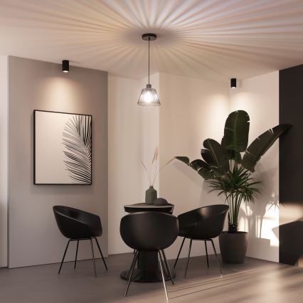 Brilagi - LED luster na sajli CERIA WIRE 1xE27/40W/230V Ø 21 cm crni