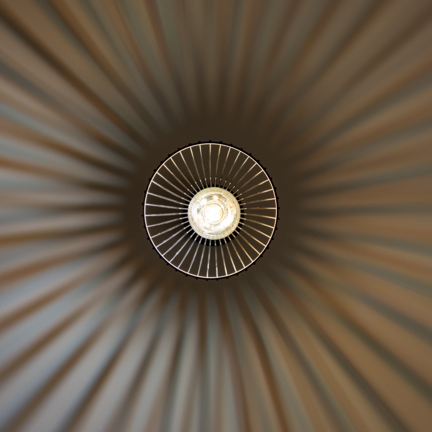 Brilagi - LED luster na sajli CERIA WIRE 1xE27/40W/230V Ø 21 cm crni