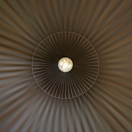 Brilagi - LED luster na sajli CERIA WIRE 1xE27/40W/230V Ø 38 cm crna