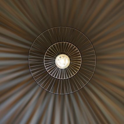 Brilagi - LED luster na sajli CERIA WIRE 1xE27/40W/230V Ø 38 cm crna