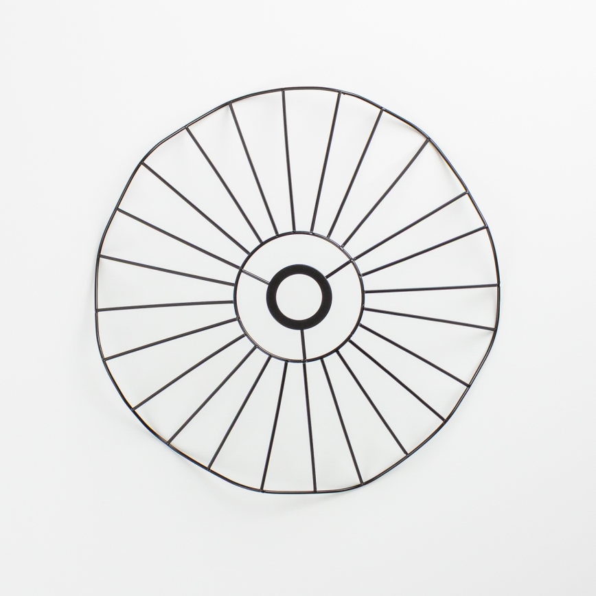 Brilagi - LED luster na sajli CERIA WIRE 1xE27/40W/230V Ø 40 cm crna