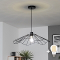 BRILAGI - LED luster na sajli CERIA WIRE 1xE27/40W/230V Ø 60 cm crni