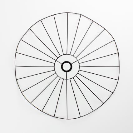 Brilagi - LED luster na sajli CERIA WIRE 1xE27/40W/230V Ø 60 cm crni