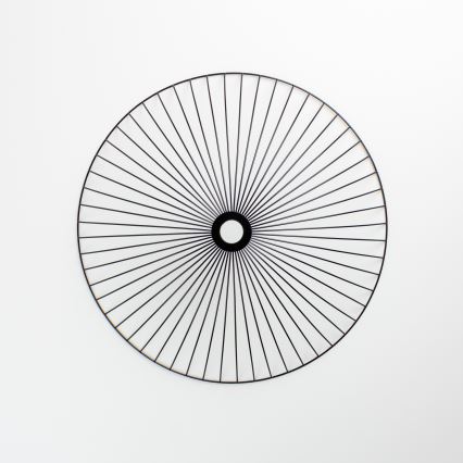 Brilagi - LED luster na sajli CERIA WIRE 1xE27/40W/230V Ø 60 cm crni