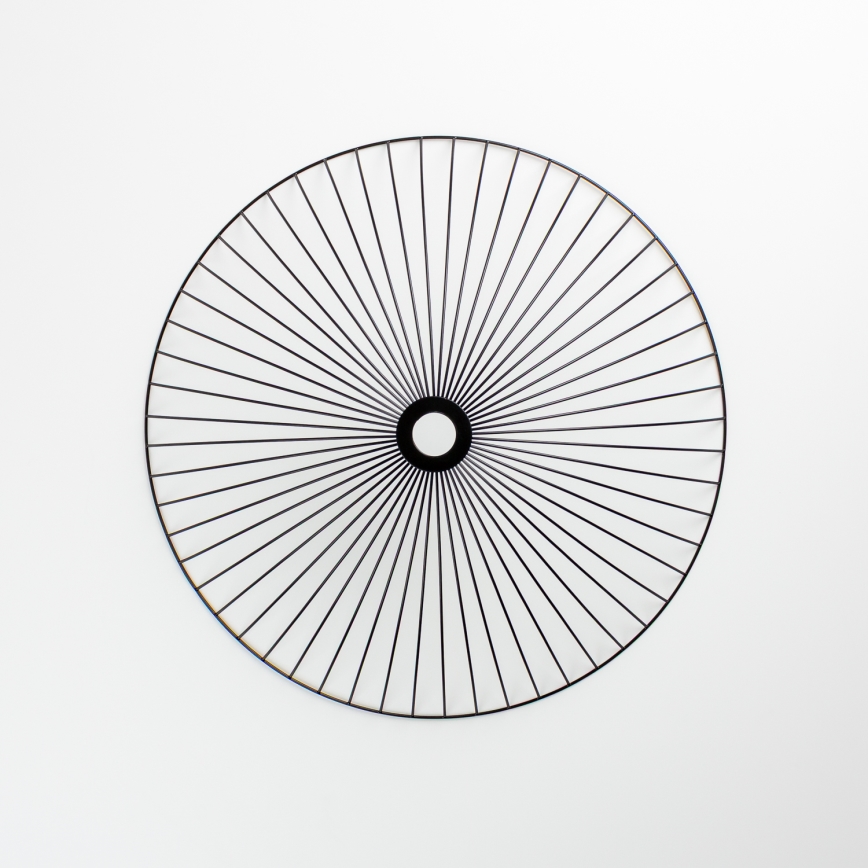 Brilagi - LED luster na sajli CERIA WIRE 1xE27/40W/230V Ø 60 cm crni