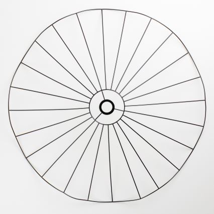 Brilagi - LED luster na sajli CERIA WIRE 1xE27/40W/230V Ø 80 cm crna