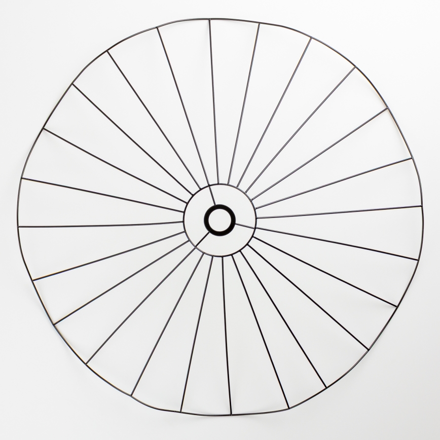 Brilagi - LED luster na sajli CERIA WIRE 1xE27/40W/230V Ø 80 cm crna