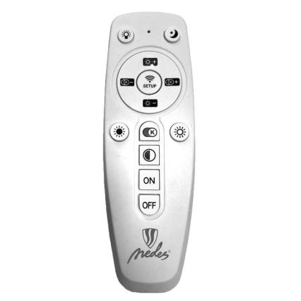 Brilagi - LED luster na sajli CIRCLE LED/55W/230V 3000-6500K Ø 80 cm, crne boje, s mogućnošću prigušivanja + daljinski upravljač