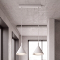 BRILAGI - LED Luster na sajli CONE DOUBLE 2xGX53/15W/230V bijela
