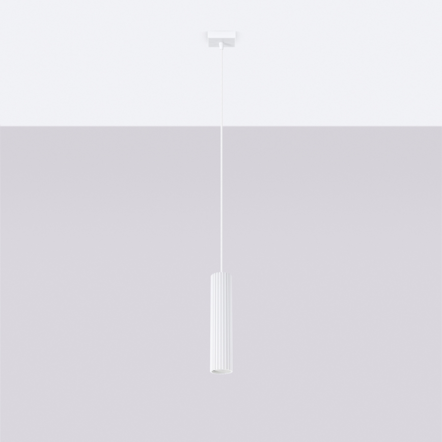 Brilagi - LED luster na sajli CRESTO 1xGU10/10W/230V bijela