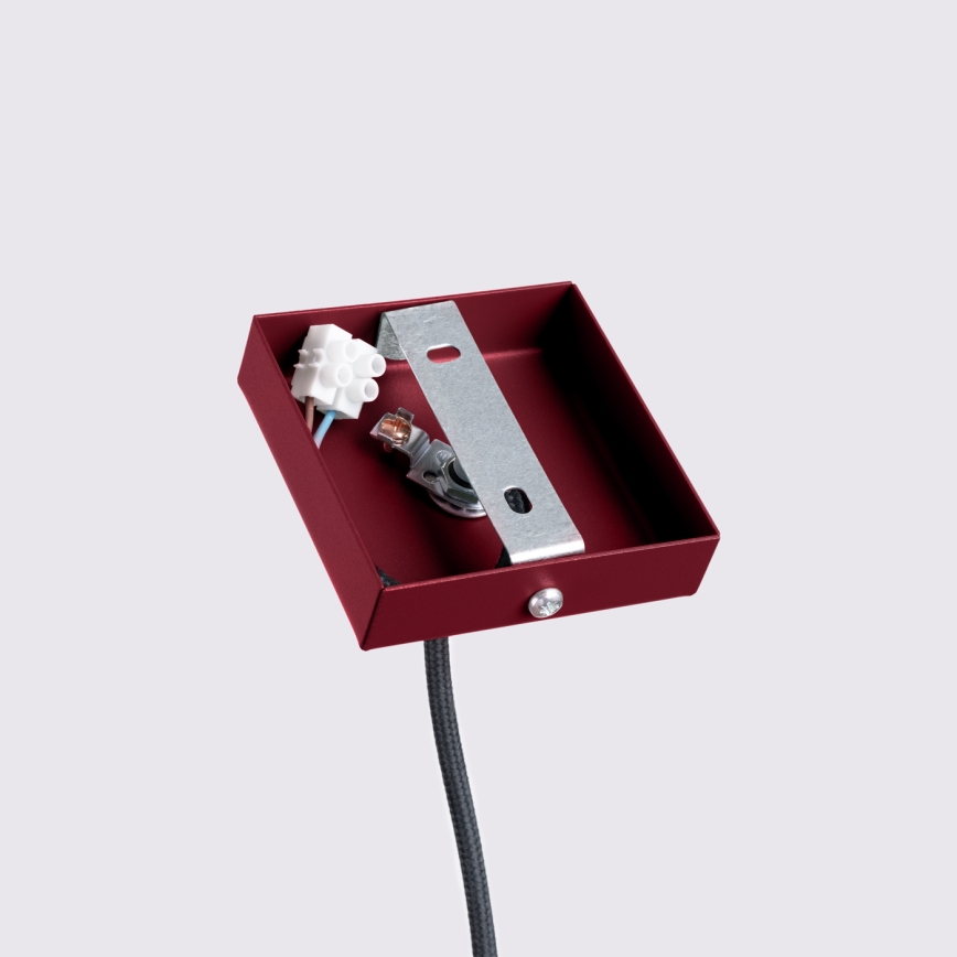 Brilagi - LED luster na sajli CRESTO 1xGU10/10W/230V bordo