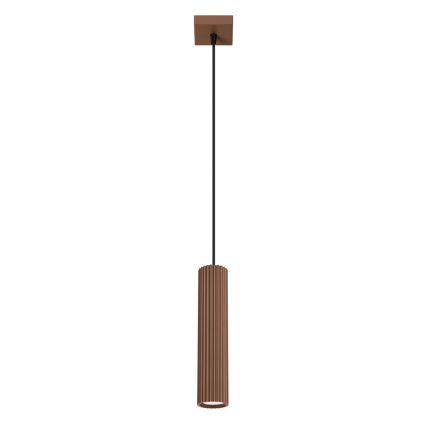 Brilagi - LED luster na sajli CRESTO 1xGU10/10W/230V smeđa
