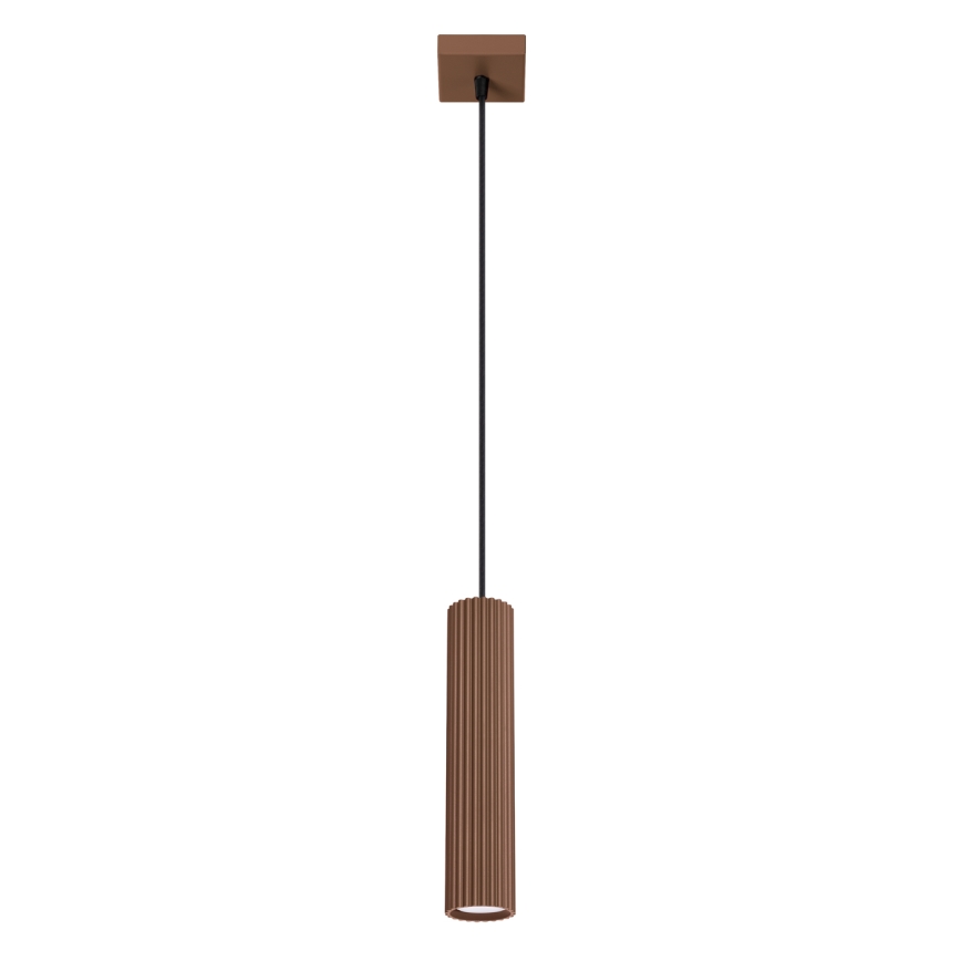 Brilagi - LED luster na sajli CRESTO 1xGU10/10W/230V smeđa