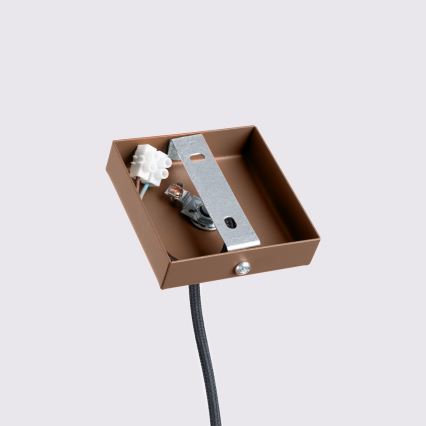 Brilagi - LED luster na sajli CRESTO 1xGU10/10W/230V smeđa