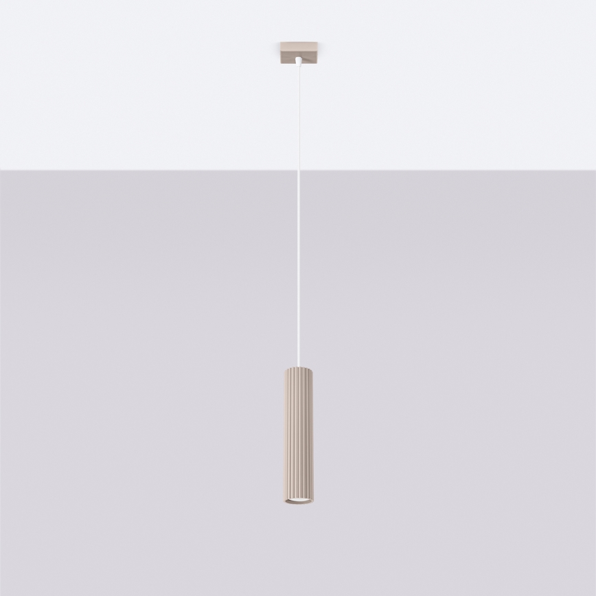 Brilagi - LED luster na sajli CRESTO 1xGU10/10W/230V taupe