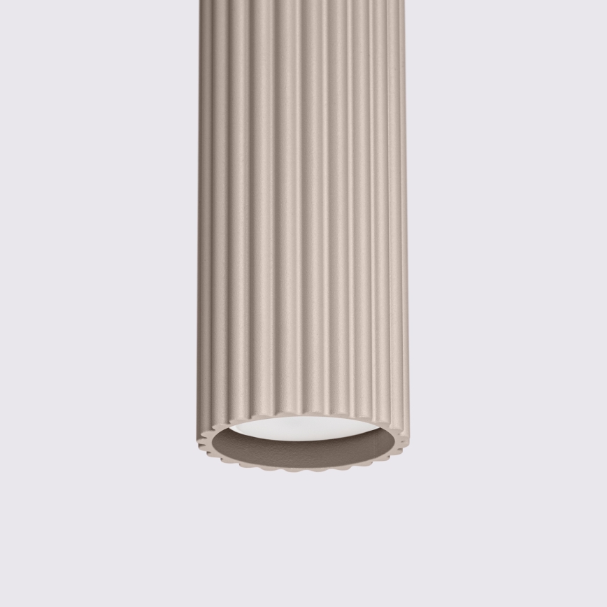 Brilagi - LED luster na sajli CRESTO 1xGU10/10W/230V taupe