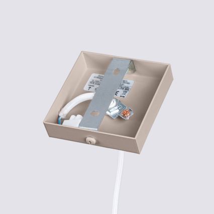 Brilagi - LED luster na sajli CRESTO 1xGU10/10W/230V taupe