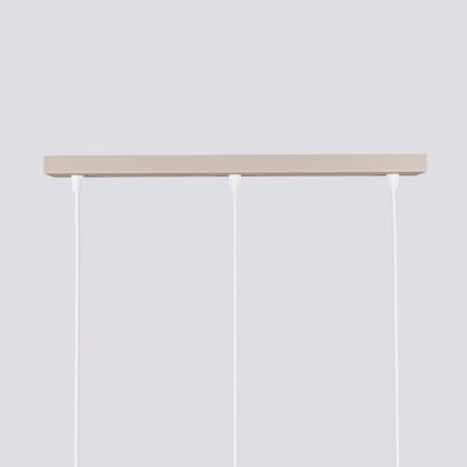 Brilagi - LED luster na sajli CRESTO 3xGU10/10W/230V taupe