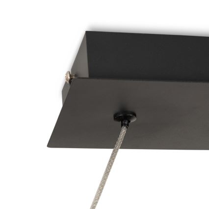 BRILAGI - LED luster na sajli ECHO LED/60W/230V 4000K 100 cm crna
