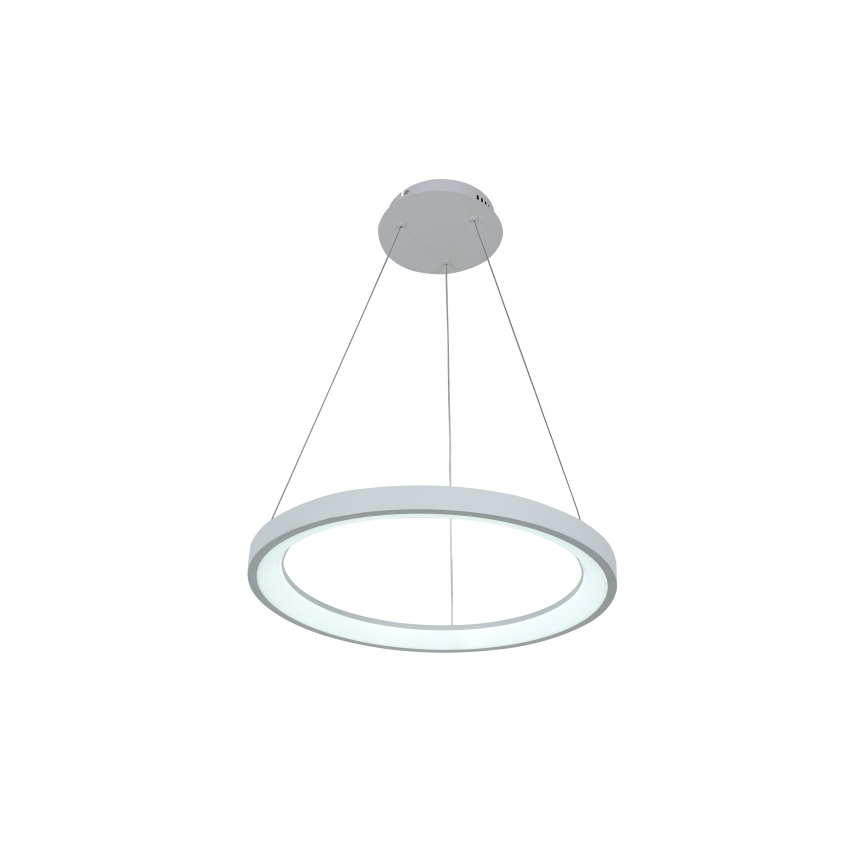 Brilagi - LED viseća svjetiljka na sajli s mogućnošću prigušivanja FALCON SLIM LED/42W/230V 3000-6500K Ø 50 cm bijela + daljinski upravljač