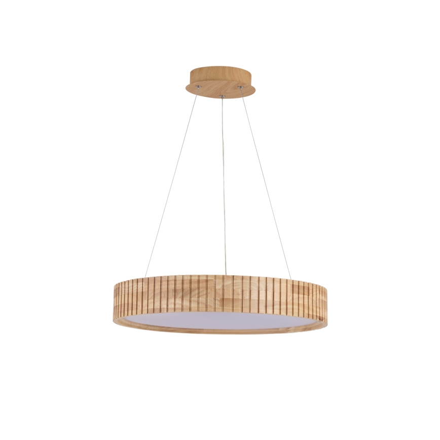 Brilagi - LED luster na sajli FALCON WOOD MODERN LED/30W/230V 3000/4000/6000K, Ø 45 cm, drveni
