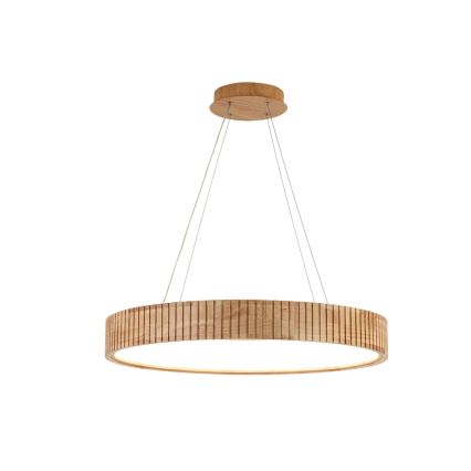 Brilagi - LED luster na sajli FALCON WOOD MODERN LED/40W/230V 3000/4000/6000K promjer 60 cm drveni