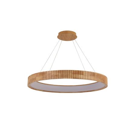 Brilagi - LED luster na sajli FALCON WOOD MODERN LED/60W/230V 3000/4000/6000K Ø 80 cm drvo