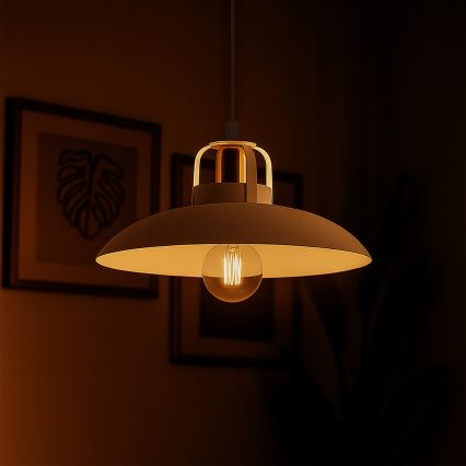 Brilagi - LED Luster na sajli FLAMENGO 1xE27/60W/230V bijela