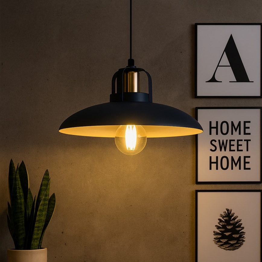 Brilagi - LED Luster na sajli FLAMENGO 1xE27/60W/230V plava