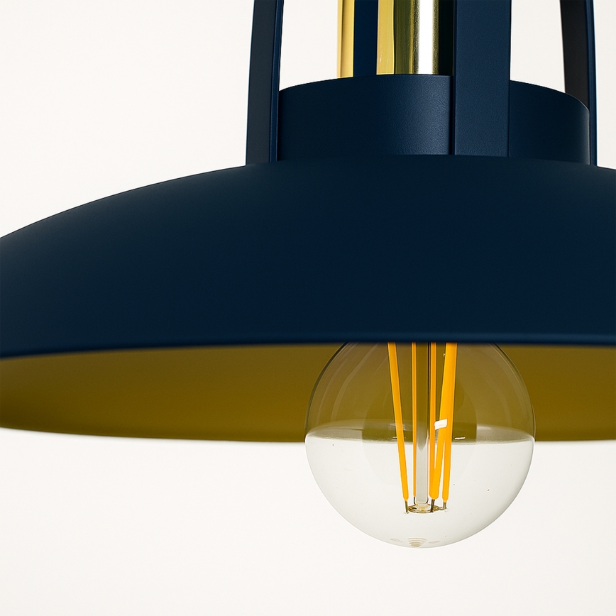 Brilagi - LED Luster na sajli FLAMENGO 1xE27/60W/230V plava