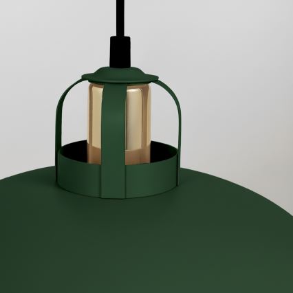 Brilagi - LED Luster na sajli FLAMENGO 1xE27/60W/230V zelena