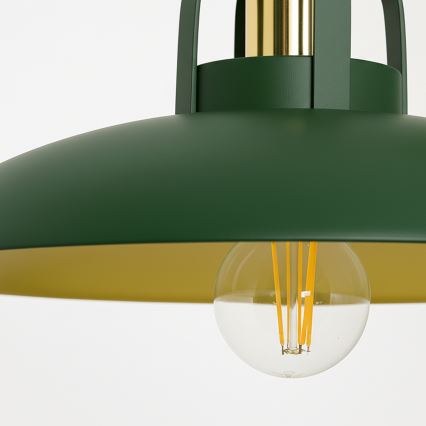 Brilagi - LED Luster na sajli FLAMENGO 1xE27/60W/230V zelena