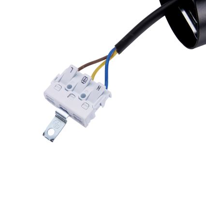 BRILAGI - LED luster na sajli GARDALINE LED/100W/230V 120 cm hrast/crna