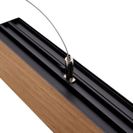 BRILAGI - LED luster na sajli GARDALINE LED/100W/230V hrast