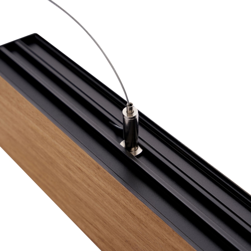 BRILAGI - LED luster na sajli GARDALINE LED/100W/230V hrast