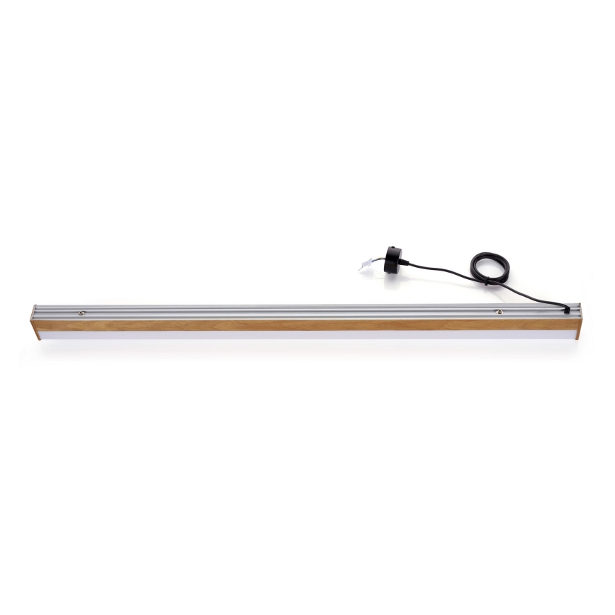 BRILAGI - LED luster na sajli GARDALINE LED/100W/230V hrast