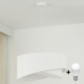 Brilagi - LED Luster na sajli LYRA 1xE27/15W/230V bijela