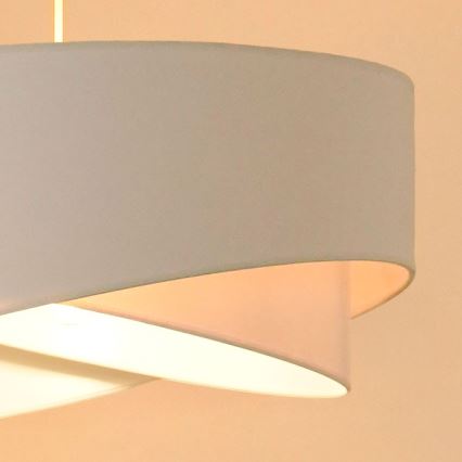 Brilagi - LED Luster na sajli LYRA 1xE27/15W/230V bijela