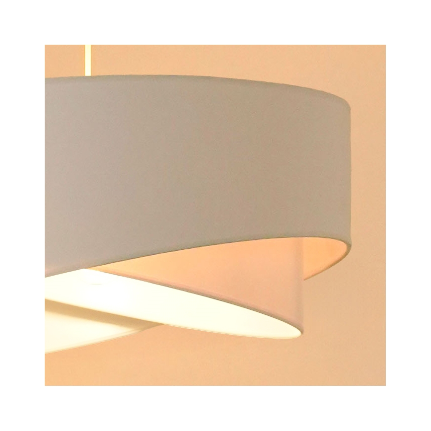 Brilagi - LED Luster na sajli LYRA 1xE27/15W/230V bijela