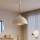 Brilagi - LED luster na sajli METALO 1xE27/40W/230V pr. 60 cm bež/bakrena